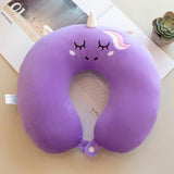Agc Unicorn Premium Neck Pillow For Travelling Airplane Travel Pillow Comfortable Head Rest Neck Holder Pillow (Grey)