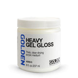 Golden Artist Colors Heavy Gel Gloss 8 oz Jar