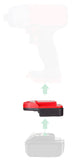 1x Adaptor Run Tools Fits Ba uer 20v Tools Install for Makita 18v LXT BL1830 (Not BL1813G BL1815G G-Series) Li-Ion Battery- Adap