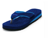 Ortho Joy Women'S Doctor Orthopedic Soft Mcr Slippers (Navy Blue-Sky Blue),Navy Blue-Sky Blue,6,B08CHK1H11