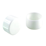 Shepherd Hardware 9745 Furniture Leg Tip (Pack Of 4), 1 1/4, White