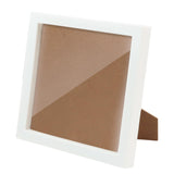 MVVMTOP 6x6 Acrylic Picture Frame for Diamond Painting, Square Display Frame with Stand, Tabletop or Wall Mount