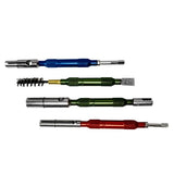Innovative Products of America #8025 Light-Duty Truck and Trailer Connector Cleaners - Blue, Red, and Green
