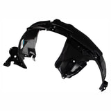 TRQ Front Right Inner Fender Liner Black Passenger Side Compatible with 2017-2020 Nissan Rogue NI1249158