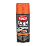 Krylon Farm & Implement Paint Aerosol Husqvarna Orange 12 Fl Oz (Pack of 1)