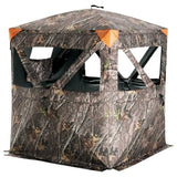 VEVOR Hunting Blind, 270 See Through Ground Blind, Portable Resilient Hunting Tent, 3 Horizontal Windows for Turkey and Deer Hun