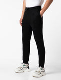 Fyltr Men'S Casual Joggers With Pintuck Design - Elasticated Waist With Drawstring | Welt Back Pocket | Solid Color,Every Ebony,Every Ebony,30