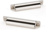 khtumeware 10 Pack 5 Drawer Pulls Polished Nickel Cabinet Cup Pulls Kitchen Hardware Cabinet Handles Drawer Handles Knobs 5 inch