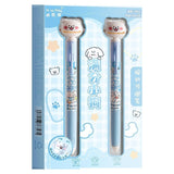 Sleemssy Creative Cute Cartoon Design Gel Pen, Gel Pen With Comfortable And Soft Grip For Smooth Writing, Stationery Set For Sch