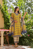 Anni Designer Women'S Rayon Blend Straight Printed Kurta With Pant & Dupatta (Uchiha Mustard-Vks04_Xxl_Mustard_Xx-Large),Mustard,2XL,Rayon Blend,Regular,