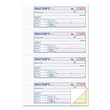 Tops 46806 Receipt Book,Carbonless,2-Part,2-3/4-Inch X7-1/4-Inch ,200/Bk,We/Ca