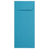 JAM PAPER #10 Policy Business Colored Envelopes 4 1/8 x 9 1/2 Blue Recycled 50/Pack