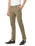 Fyltr Men'S Straight Fit Stretch Cotton Khaki Trousers - Soft Handfeel,Mythical Olive,Mythical Olive,36