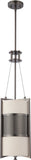 10"W Diesel 1-Light LED Pendant Light Hazel Bronze