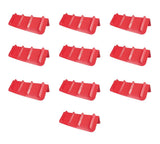 Mytee Products (10 Pack Red Corner Protector V Shaped Edge Guard 8 x 8 x 24 Inches