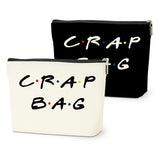 2 PCS Funny Gifts for Women Makeup Bag, Best Friend Birthday Gifts for Women, Funny Cosmetic Bags, Sister Christmas Graduation F
