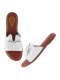 Shoetopia Stylish Solid White Flats For Women /Eu38,White,5,B0DFVFJ6VX