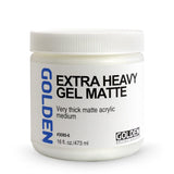 Golden Artist Colors Extra Heavy Gel Matte 16 oz Jar