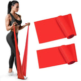 CareVego Exercise Bands for Physical Therapy | Resistance Band for Yoga | Long Resistance Bands for Working Out | Elastic Band f