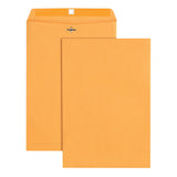 Office Depot Brand Clasp Envelopes, 10 x 15, Brown, Box Of 100