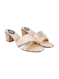 Shoetopia Women'S Block Heel Sandal (8 Uk) /Cream,Cream,8,B0CNVP4X31