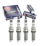 4 pc NGK Iridium IX Spark Plugs compatible with Honda Fit 1.5L L4 2015-2019
