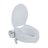 Drive Medical PreserveTech Raised Toilet Seat with Bidet (Adjustable Temperature) Toilet Seat Riser, Elevated Toilet Seats for S