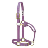 Weaver Leather Original Adjustable Nylon Horse Halter, Large Horse, Lavender