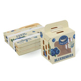Aosric 1 Pint Paper Berry Baskets - Food-Grade Produce Containers for Blueberries - Vented, Eco-Friendly, FSC-Certified Blueberr