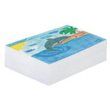 Pacon Plain White Newsprint Paper, 9 x 12, Pack of 500 Sheets, Case of 10 Packs, 5000 Sheets Total
