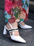 Shoetopia Stylish White Pumps For Women & Girls /Eu38,White,5,B0DRJGS6ND