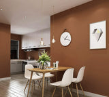 Safiyya Peel and Stick Wallpaper Dark Orange Contact Paper 393x17.7 Solid Color Self Adhesive Removable Wallpaper for Barthroom