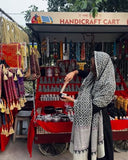 Anni Designer Women'S Rayon Blend Solid Anarkali Kurta With Pant & Dupatta (Jamana Black-Vks02_Xl_Black_X-Large),Black,XL,,,