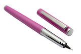 Hero Pen Original Metal Body Fountain Pen, Smooth 360 Degree Angle Nib, Fixed Converter, Chrome Trims with Gift Box All Rounder