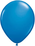 Qualatex 5 Dark Blue Latex Balloons (100ct)