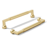 khtumeware 10-Pack 6-Inch(152mm) Brushed Gold Cabinet pulls Kitchen Cabinet Handles, Cabinet Pulls Kitchen Cabinet Hardware for