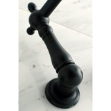 Kingston Brass Ks1020Al Heritage Roman Tub Faucet, Matte Black, 13 X 7.94 X 6.19