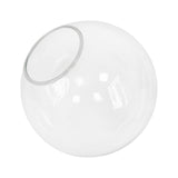 KoKo&Yukina 6 Inch Clear Glass Globes Shade Replacement Glass Shades - 2.67 Fitter Opening - Lighting Fixture Replacement