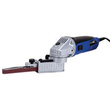Eastwood Electric Mini Belt Sander | Robust 5.3 Amp Motor | Sanding and Grinding Tool | Lightweight Aluminum Body with Swivel He