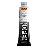 OPEN SlowDrying Acrylics by GOLDEN, India Yellow Hue, 2 fl oz. tube, Professional Acrylic Paint, Transparent