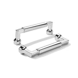 khtumeware 10-Pack 3-Inch(76mm) Polished Chrome Cabinet Pulls,Heavy-Duty Solid Handles for Kitchen Cabinets, Cupboards, Drawers