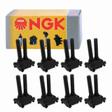 8 pc NGK Ignition Coils compatible with Ram 2500 5.7L 6.4L V8 2011-2019