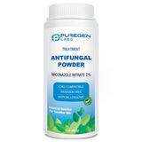 Puregen Labs Antifungal Powder with 2% Miconazole Nitrate for Common Fungal Infections Including Athletes Foot, Jock Itch and Ri