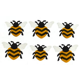 Jesse James Buttons, Dress It Up, BEE HAPPY pkg # 9382 Craft Sewing Buttons