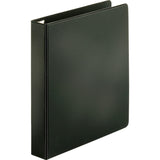 Sparco 26968 SlantD Ring Binder, Poly, 11/2Inch Cap,11Inch x81/2Inch ,BK