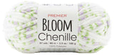 Premier Yarns Bloom Chenille Lilac 2099-04 (3-Skeins - Same Dye Lot) Weight S Bulky #6 Polyester Yarn For Crocheting And Knittin