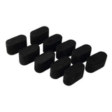 ATORSE 10 Pieces Watch Pillows Jewelry Display Accessories for Jewelry Box Showcase Black Velvet|Jewelry & Watches