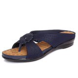 Ortho Joy Fancy Doctor Slippers | Soft Sandal For Women | Comfortable Footwear For Women,Navy Blue,5,B09VLFRRG2