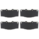 ECCPP D410-7298 4pcs Front Semi Metallic Disc Brake Pad Set Fit For Toyota 4Runner 1995-2002,For Toyota Tacoma 1995-2004
