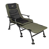 VINGLI Heavy Duty Fishing Chair with Footrest Support 440 LBS, Oversized Camping Chairs with 160 Adjustable High Back, Beach Cha